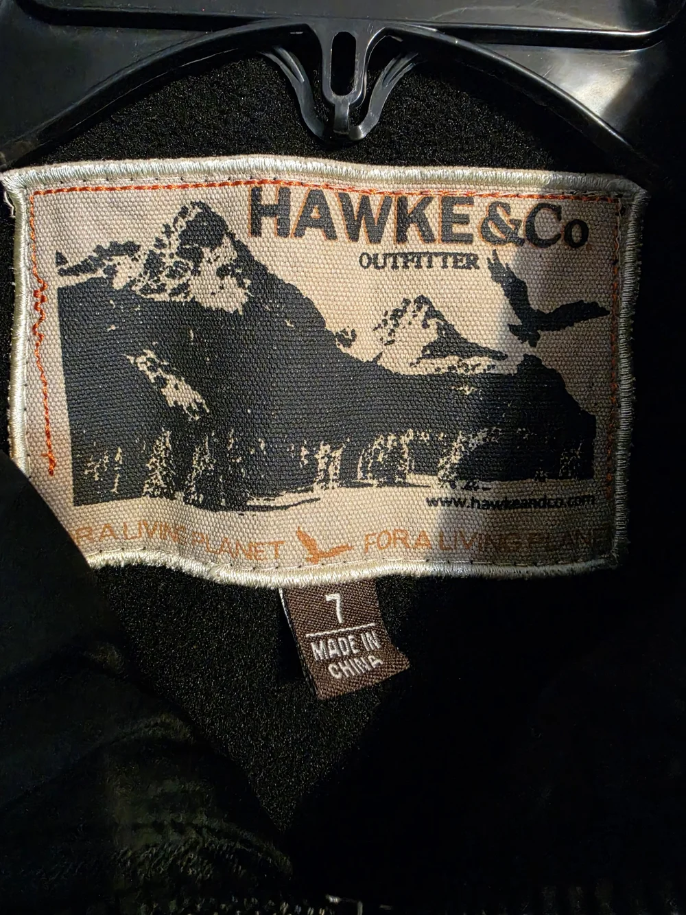 Hawke & Co Kid’s Dark Gray Wool-Blend Winter Jacket